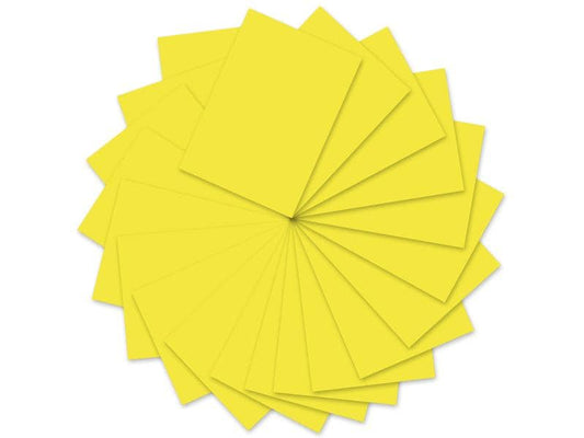 URSUS Papier coloré A4, 130 g/m², 100 feuilles, jaune citron