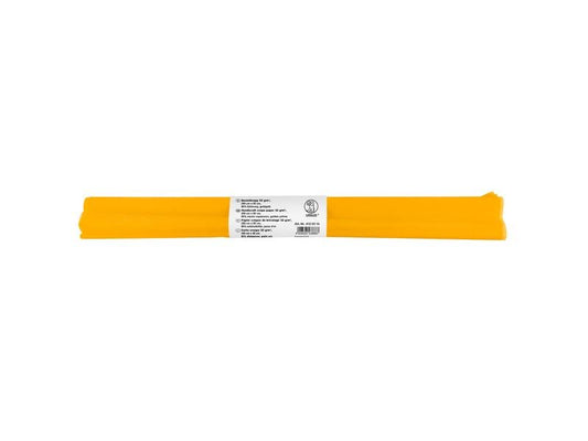 URSUS Papier crêpe 50 cm x 2,5 m, 32 g/m², jaune d'or