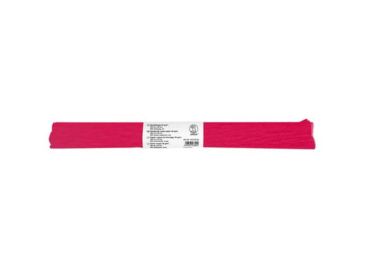 URSUS Papier crêpe 50 cm x 2,5 m, 32 g/m², rouge