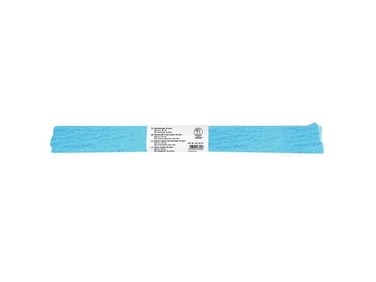 URSUS Papier crêpe 50 cm x 2,5 m, 32 g/m², bleu clair