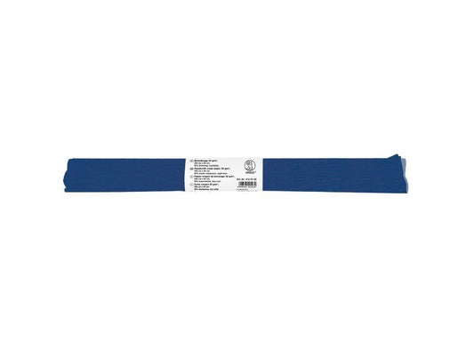 URSUS Papier crêpe 50 cm x 2,5 m, 32 g/m², bleu nuit