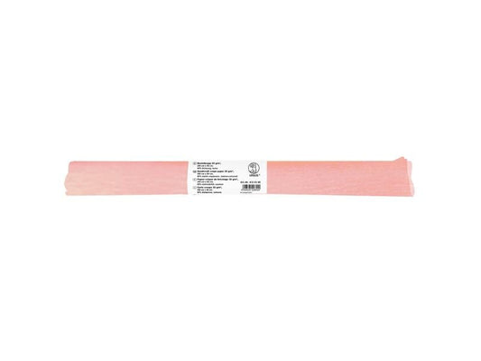 URSUS Papier crêpe 50 cm x 2,5 m, 32 g/m², saumon