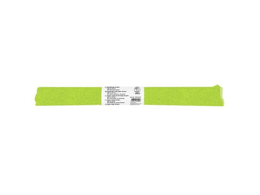 URSUS Papier crêpe 50 cm x 2,5 m, 32 g/m², vert de mai