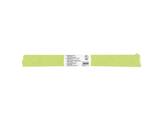 URSUS Papier crêpe 50 cm x 2,5 m, 32 g/m², vert pastel