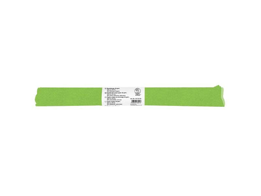 URSUS Papier crêpe 50 cm x 2,5 m, 32 g/m², vert clair