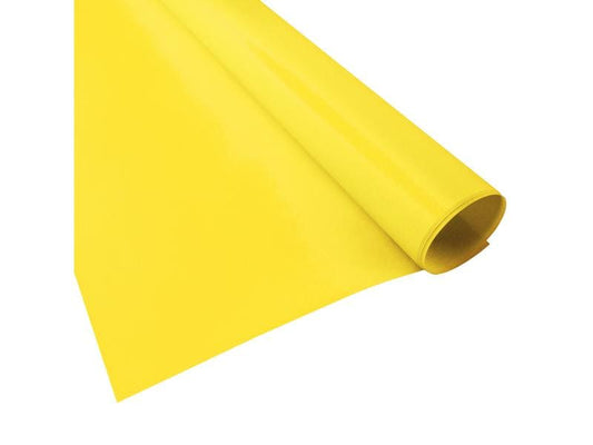 URSUS Papier transparent Uni 50 x 61 cm, 115 g/m², jaune soleil