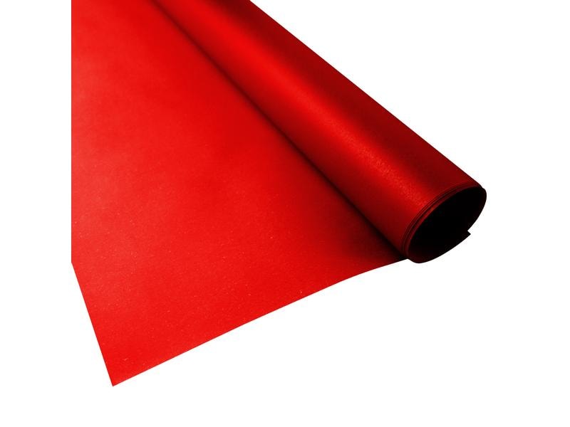 URSUS Papier transparent Uni 50 x 61 cm, 115 g/m², rouge rubis