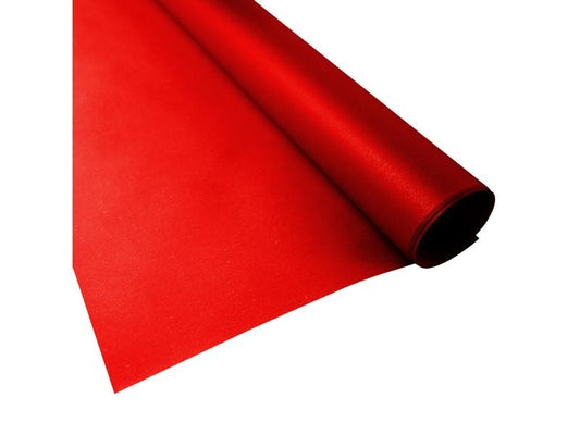 URSUS Papier transparent Uni 50 x 61 cm, 115 g/m², rouge rubis