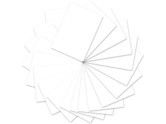 URSUS Papier coloré A4, 130 g/m², 100 feuilles, blanc haut