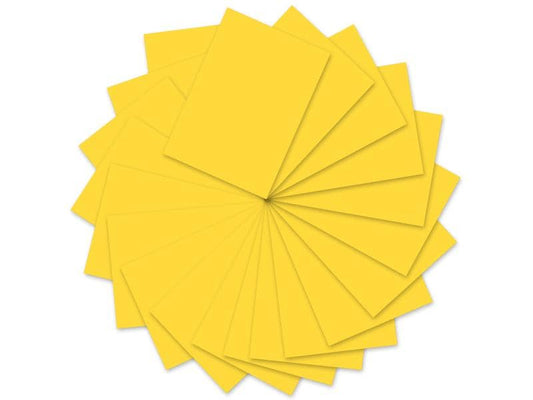 URSUS Papier coloré A4, 130 g/m², 100 feuilles, jaune foncé
