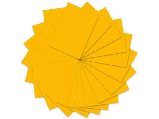 URSUS Papier coloré A4, 130 g/m², 100 feuilles, jaune maïs