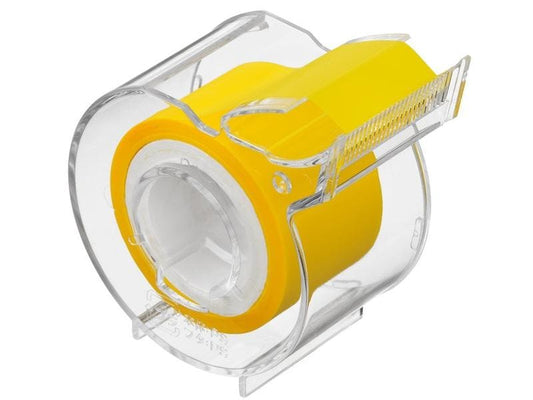 NT Cutter Distributeur à feuillets adhésif Yamato 2.5 cm Jaune,1 rouleau