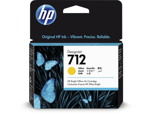 HP Encre Nr. 712 (3ED69A) Yellow