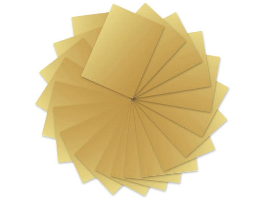 URSUS Papier coloré 50 x 70 cm, 130 g/m², 10 feuilles, or