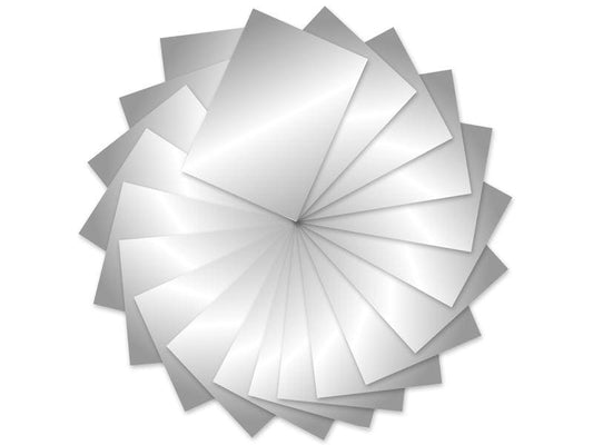 URSUS Papier coloré A4, 130 g/m², 100 feuilles, argent