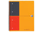 Oxford Carnet de notes International Activebook, A4 +, À lignes, Orange