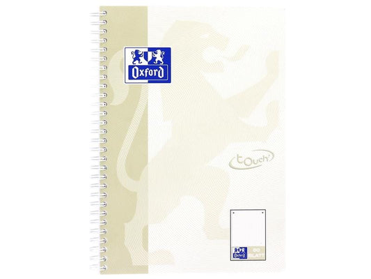 Oxford Carnet de notes Touchez College Pad, B5, Pois, Sabler