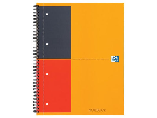Oxford Carnet de notes Collegeblock International, A4 +, À lignes, Orange