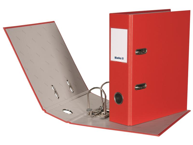 Biella Dossier Plasticolor A5 7 cm, Rouge