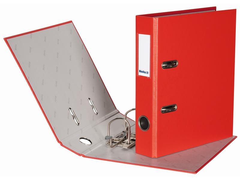 Biella Dossier Plasticolor A5 4 cm, Rouge