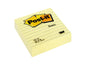 Post-it Fiche de bloc-notes Post-it 10 cm x 10 cm, jaune