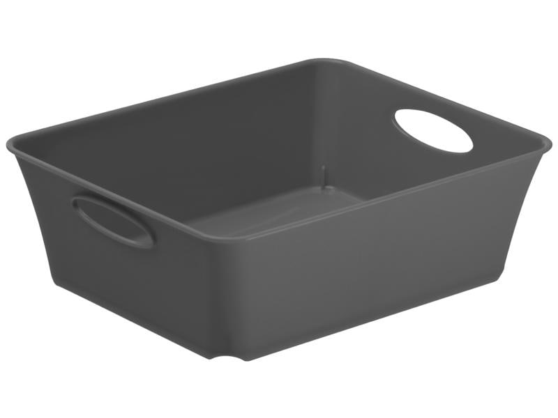 Rotho Boîte de rangement Living Box C6 / 1 l anthracite