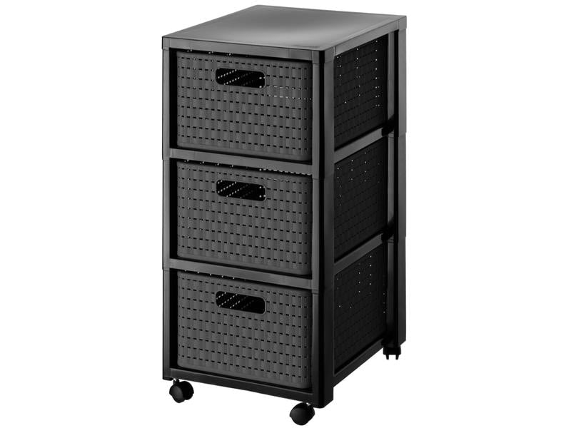 Rotho Boîte à tiroirs Tower Country A4 Anthracite