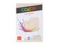 ELCO Carte double avec enveloppe Color A6/C6 Chamois, 20 pièces