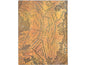 Paperblanks Bloc-notes Globe de Hunt-Lenox 18 x 23 cm, À lignes, Brun