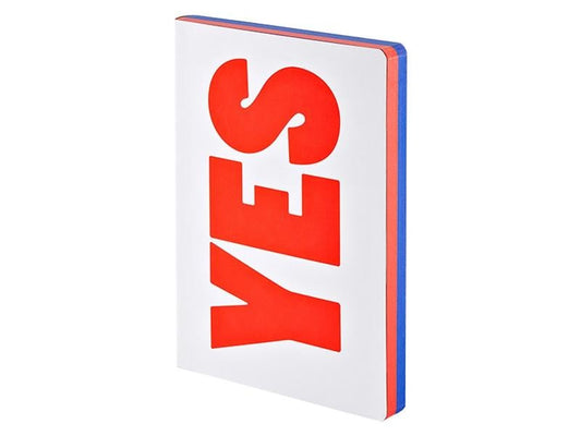 Nuuna Bloc-notes Graphic L Yes – No 22 x 16,5 cm, Pois