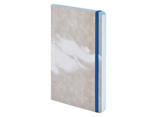 Nuuna Bloc-notes Inspiration Book Cloud 20 x 13,5 cm, Vierge, Bleu