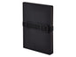 Nuuna Bloc-notes Voyager L 22 x 16,5 cm, Pois, Noir