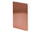 Nuuna Bloc-notes Shiny Starlet 15 x 10,8 cm, Pois, Cuivre