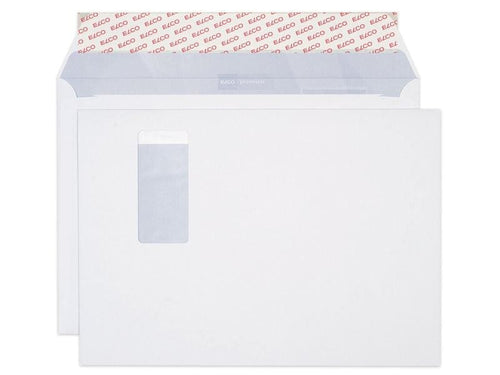 ELCO Enveloppe Premium C4 avec fenêtre à droite, 250 pièces