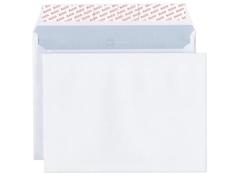 ELCO Enveloppe Documento C4, Pas de fenêtres, 200 Pièce/s