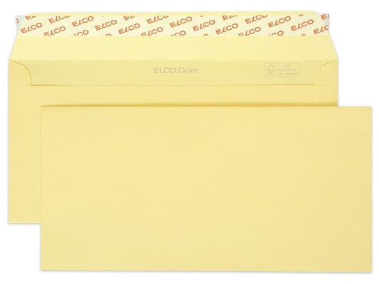 ELCO Enveloppe Color C5/6, Pas de fenêtres, 25 Pièce/s, Chamois