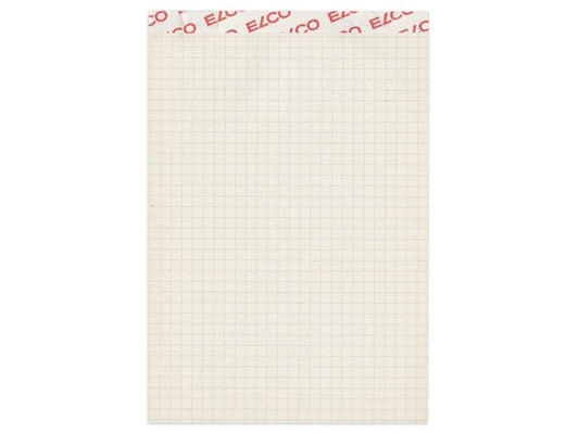 ELCO Bloc-notes A6 Recycling Plaid 4 mm, 5 pièce