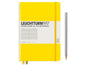 Leuchtturm Bloc-notes Moyen A5, À lignes, 2-pièces, citron