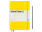 Leuchtturm Bloc-notes Medium A5, Vierge, 2-pièces, citron
