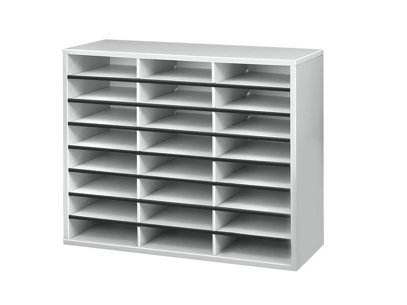 Fellowes Rangement pour documents Manager du courrier et des brochures A4, 24 compartiments
