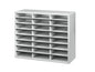 Fellowes Rangement pour documents Manager du courrier et des brochures A4, 24 compartiments