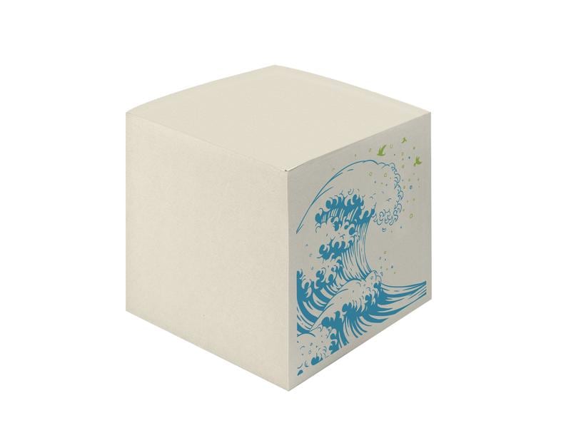 Herlitz Fiche de bloc-notes GREENline Vague Bloc de 900 feuilles, Gris, arbre