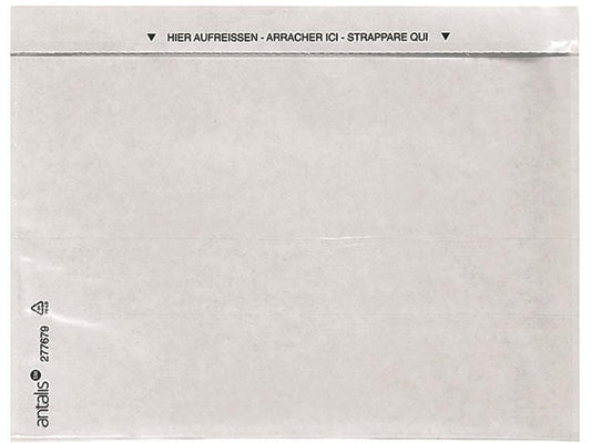 Antalis Pochette pour documents C5 sans impression, 1000 pièces, transparent