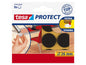 tesa Echelle de pied de chaise Protect Ø 26 mm 9 pièces, Brun
