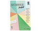 URSUS Papier de bricolage Pastel papier naturel 23 x 33 cm, 70 g/m², 10 feuilles