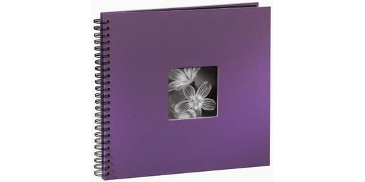 Hama Album photo Fine Art 36 x 32 cm Violet, 50 pages noires