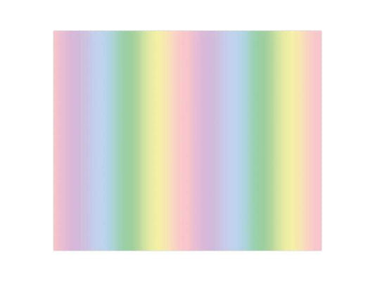 URSUS Papier transparent 50 x 61 cm, 115 g/m², arc-en-ciel