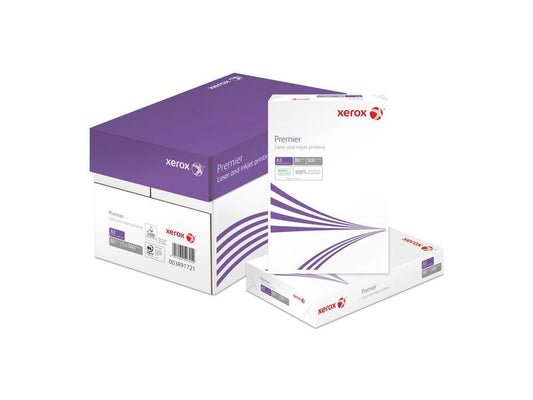 Antalis Papier pour photocopie Xerox Premier A3, Blanc, 80 g/m², 2500 feuilles