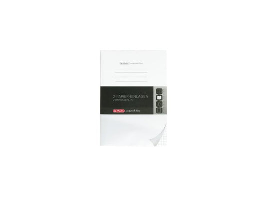Herlitz Bloc-notes A5, au carré, 2x40 feuilles