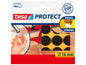 tesa Echelle de pied de chaise Protect Ø 18 mm 16 pièces, Brun